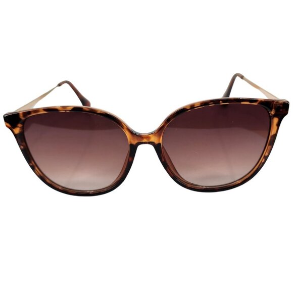 SIMPLY SOUTHERN Leopard Tortoise Frame Cats Eye Sunglasses Sunnies 9018 NWT - Picture 1 of 7